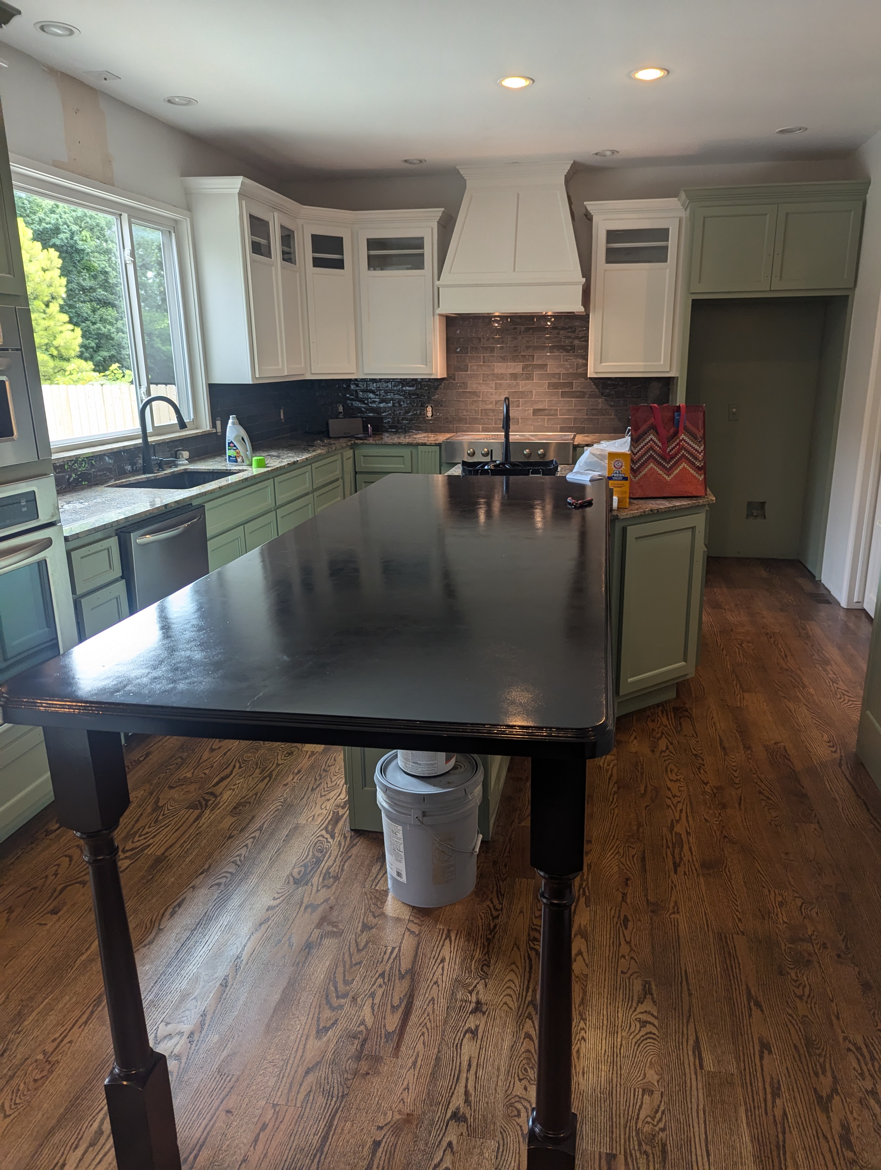 Post-construction cleaning completed and spotless Tulsa Oklahoma